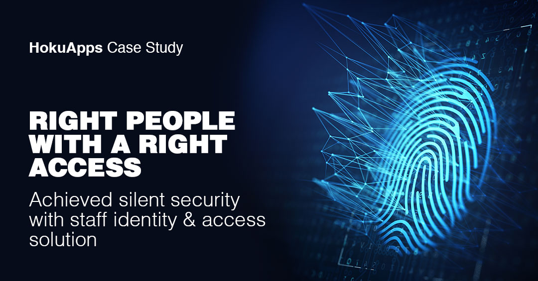 HokuApps developed a custom Biometrics Staff Identification and Management app for Focal Security