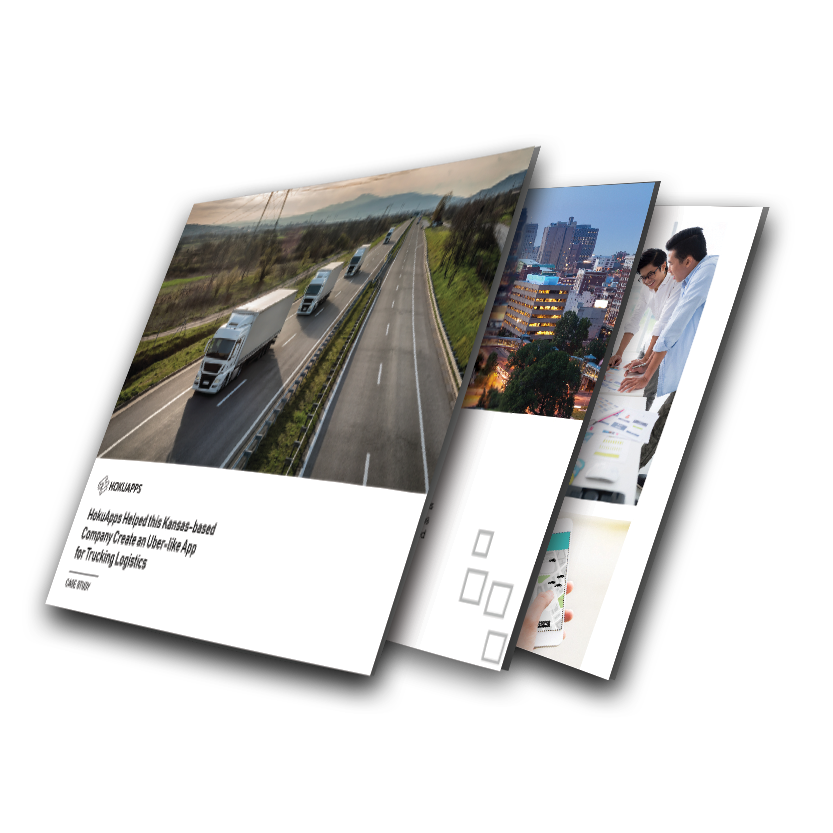 HokuApps created an Uber-like technology solution for this Transportation and Logistics Company