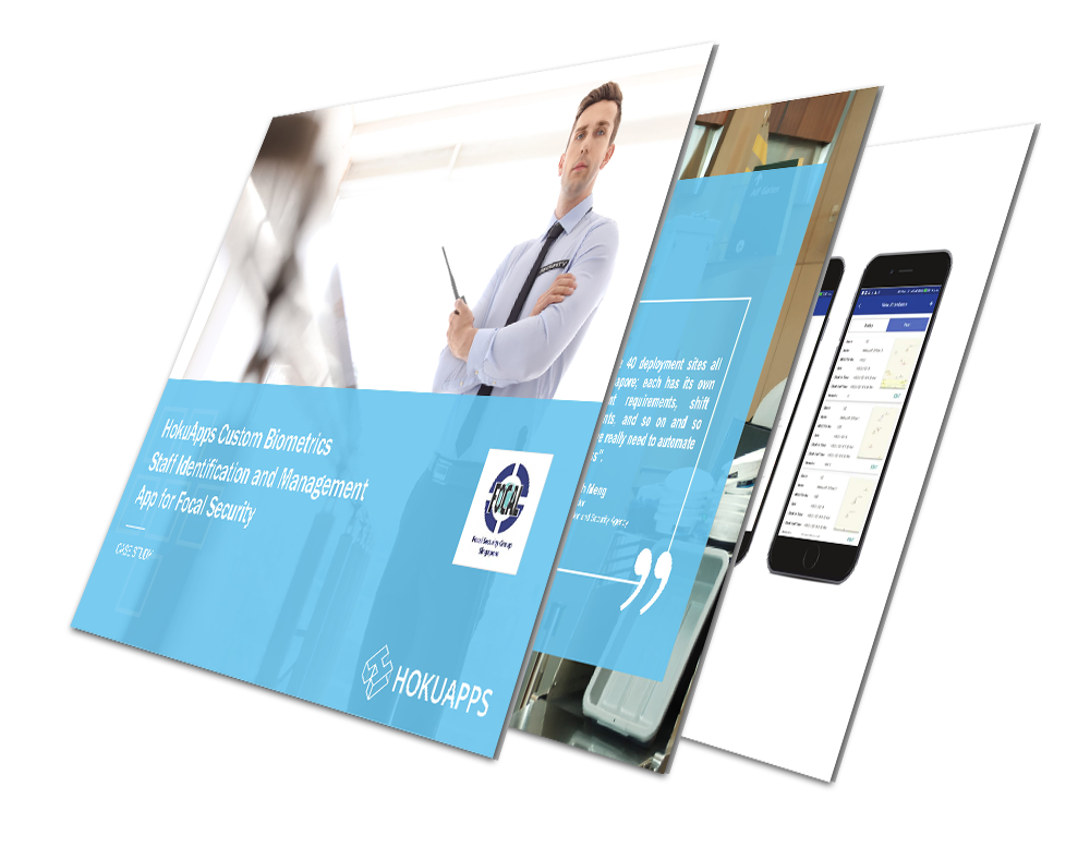 HokuApps Biometrics Staff Identification and Management Technology for Focal Security